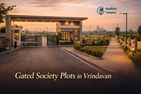 gated society plots in Vrindavan