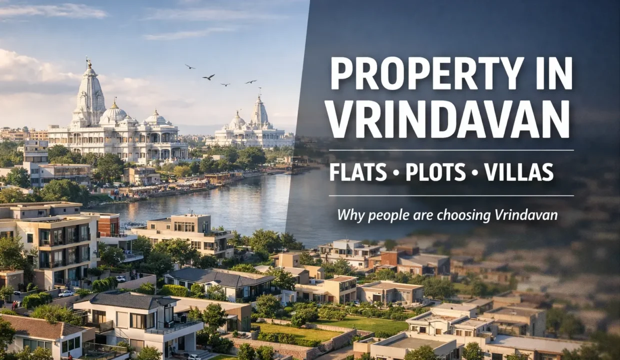 Property in Vrindavan flats plots villas and apartments