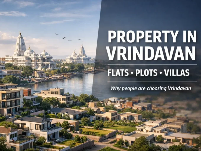 Property in Vrindavan flats plots villas and apartments