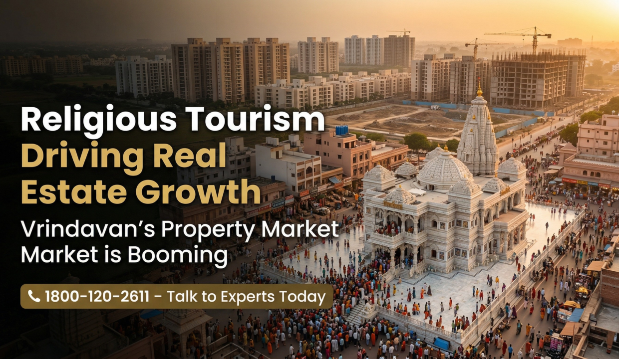 religious tourism in vrindavan real estate