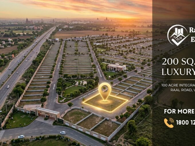 200 Sq Yard Plot in Raal Road Vrindavan