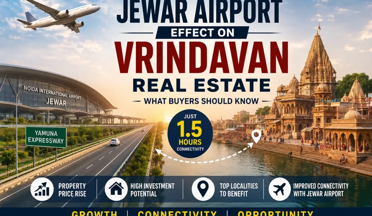 Jewar Airport effect on Vrindavan