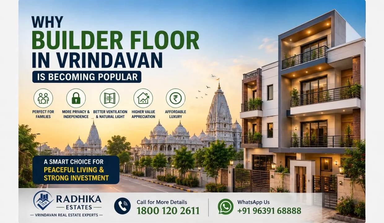 builder floor in Vrindavan