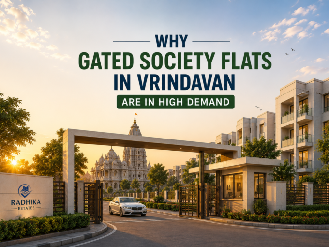 gated society flats in Vrindavan