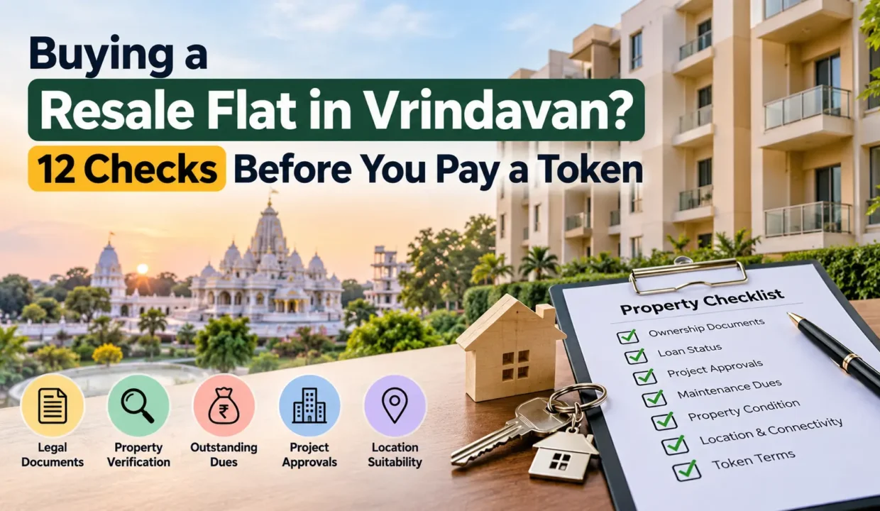 resale flats in Vrindavan