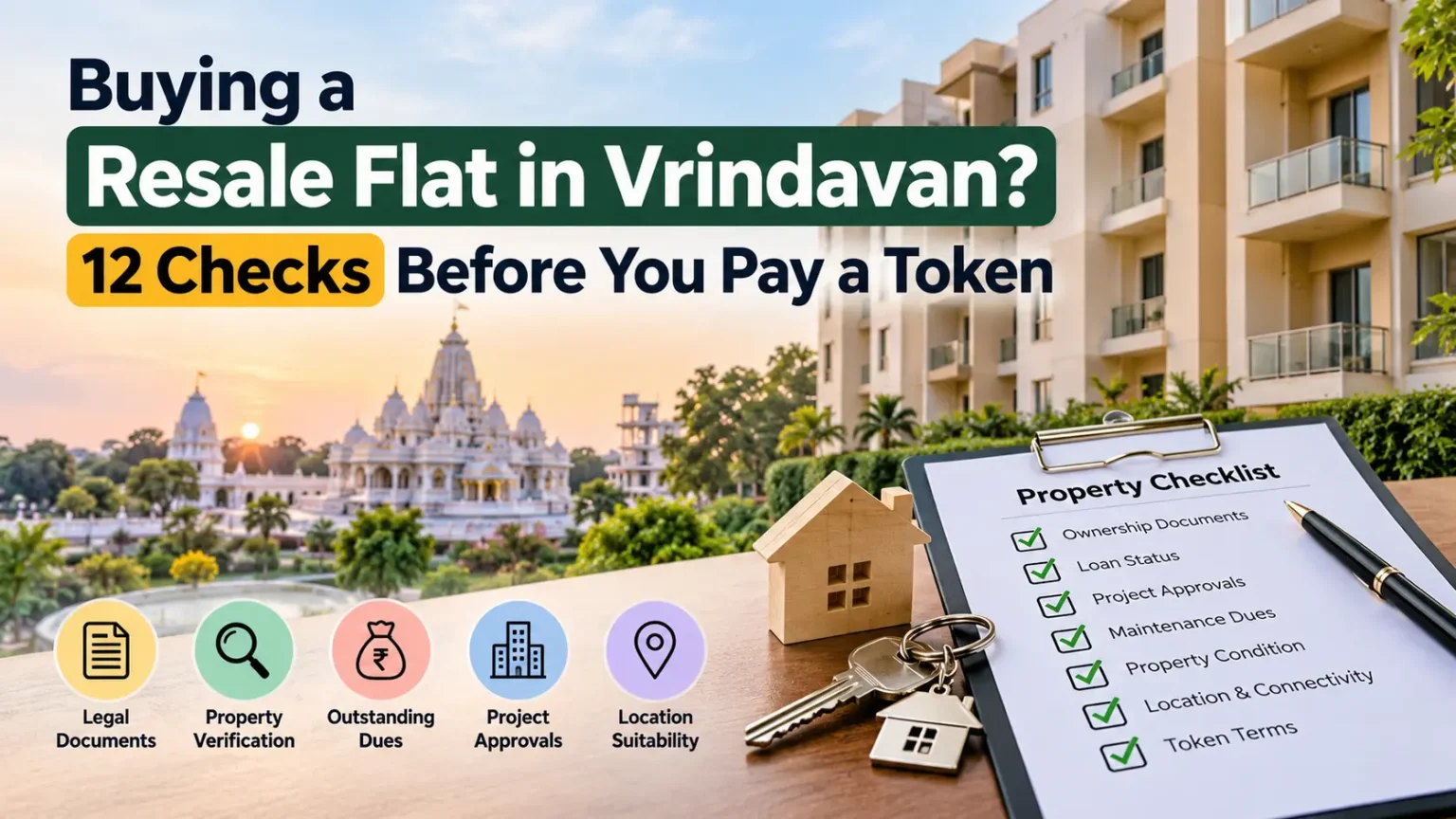 resale flats in Vrindavan
