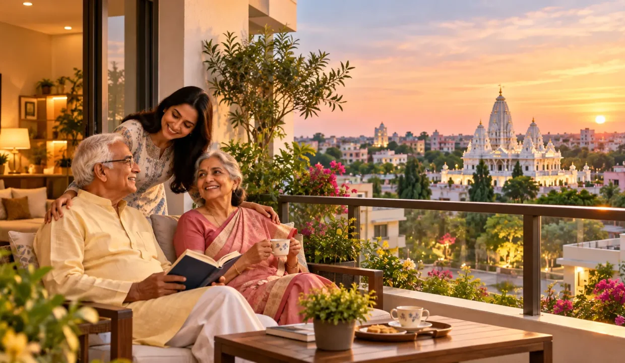 property in Vrindavan for parents